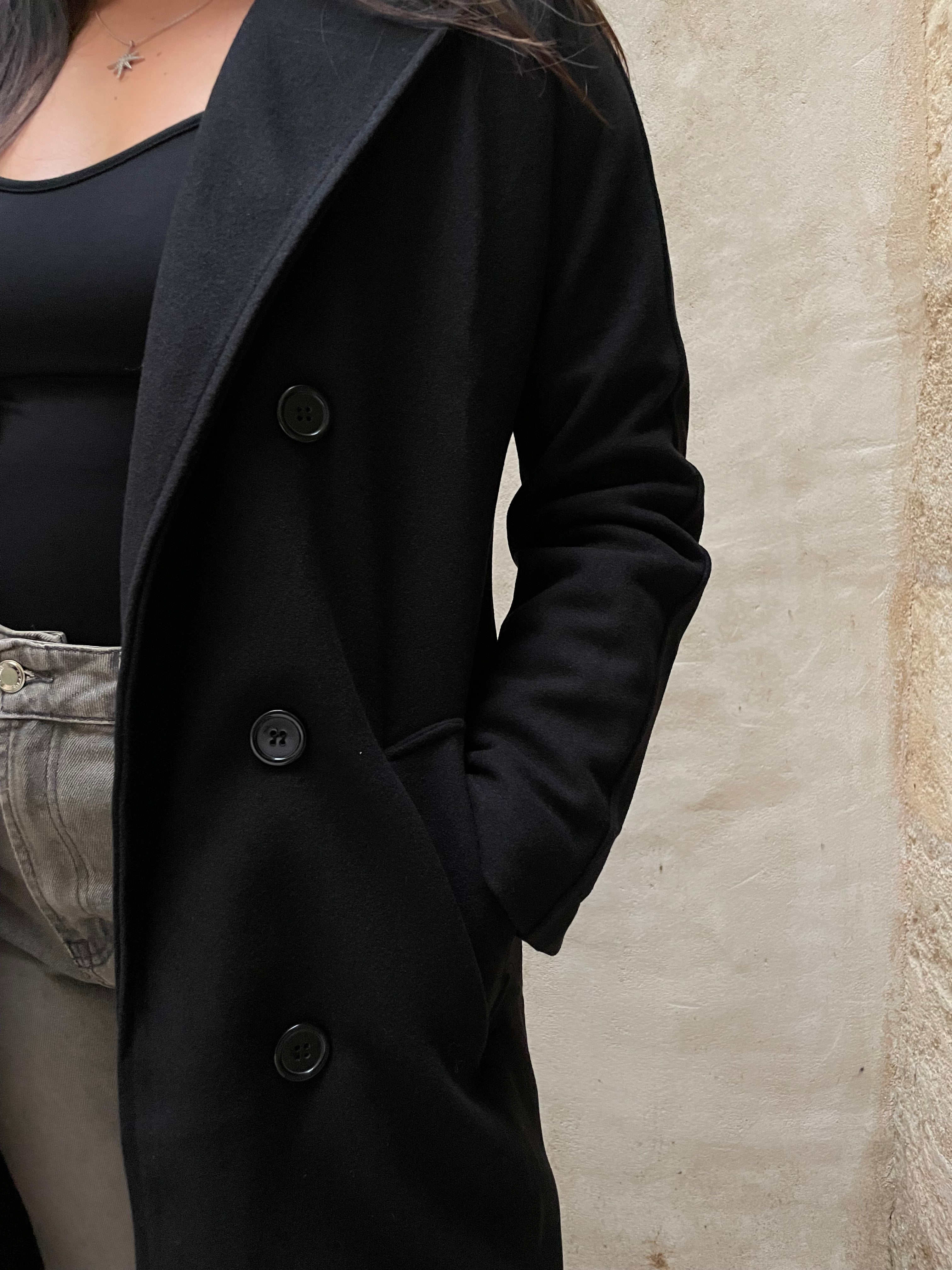 Manteau Ada noir